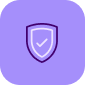 Shield tick icon